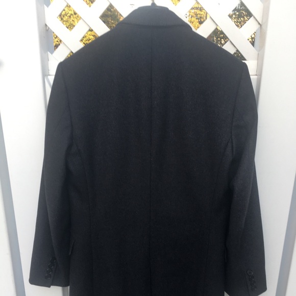 Men’s Burberry tailored Wool Coat Gray size 40 - Picture 9 of 10